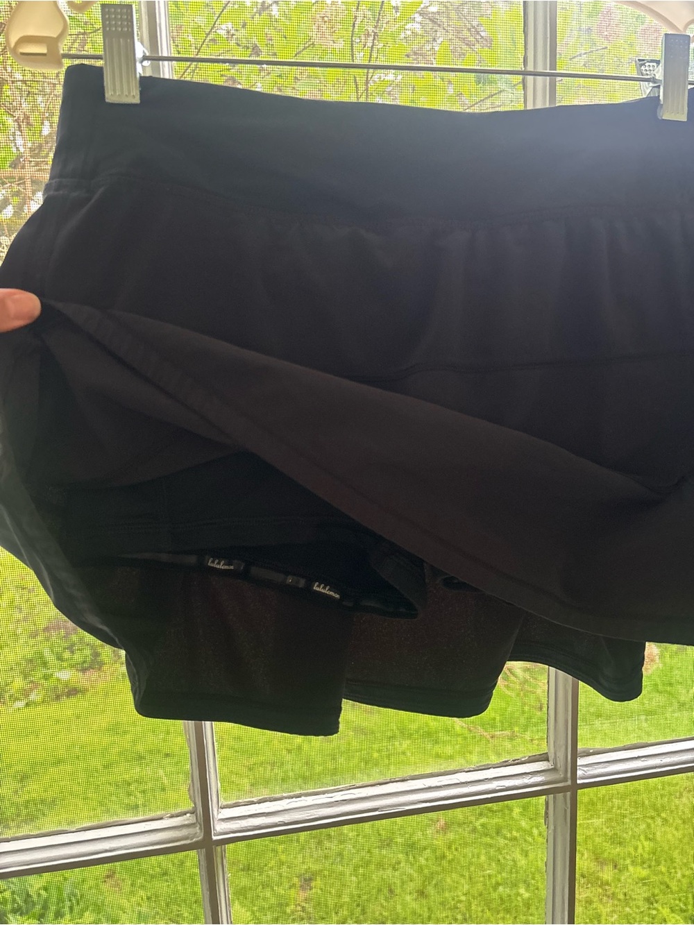 lululemon athletica Black Skater Tennis Skirt with Zip Pocket - Picture 5 of 16